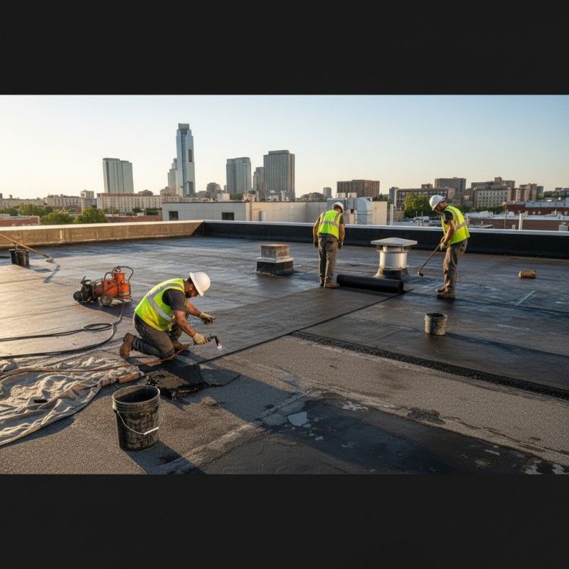 Flat Roof Leak Repair